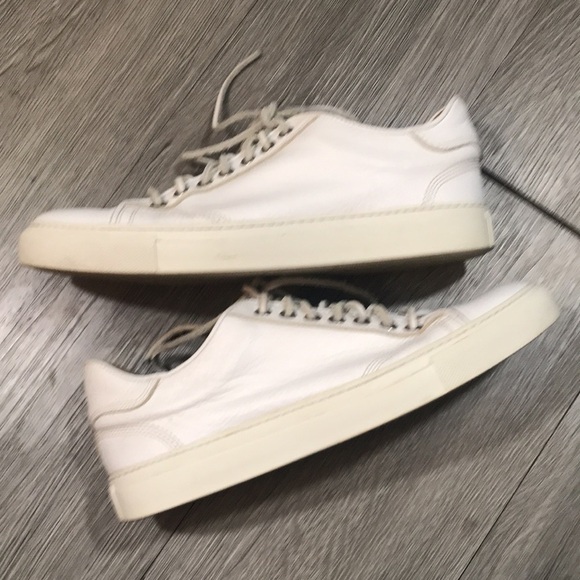 Wings + Horns All White Low-Top Leather Sneaker Leather Laces EU 39 - Picture 7 of 10